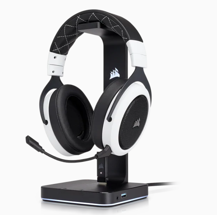 Tai nghe Corsair HS70 Wireless White (CA-9011177-AP)