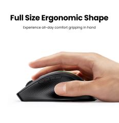 Chuột máy tính không dây UGREEN MU101 thiết kế công thái học siêu êm, Bluetooth 5.0