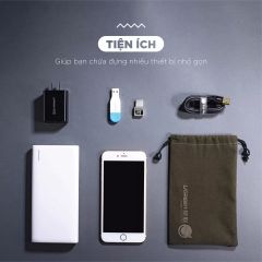 Túi đựng phụ kiện UGREEN 20319 – Kích thước 12x9cm Chống thấm nước, dây rút tiện lợi