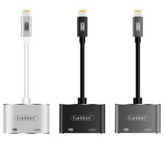 Cáp Chuyển Lightning to HDMI Tivi, Máy Chiếu Earldom ET-W15