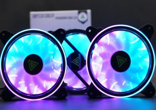 Bộ Kit 3 Fan V207 LED ARGB(12cm)-( 01 Hộp có 3 Fan / Hub / Remote )