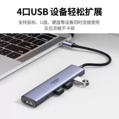 Hub Type-C chuyển USB-C sang HDMI 4K60Hz, 4 cổng USB 3.0  Ugreen 20955