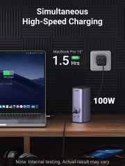 Bộ chuyển đổi Type C Ugreen 90325 đang năng 12-in-1 MicroSD, DisplayPort, Ethernet, HDMI, USB 3.2 Gen 1, Secure Digital Card, USB 3.2 Gen 2