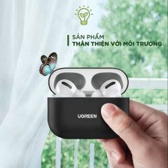 Vỏ case đựng Airpods Pro UGREEN LP234 – Hỗ trợ sạc không dây, chống trầy xước, bám vân tay – Hàng phân phối chính thức