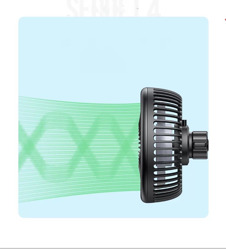 Quạt mini cài khe gió điều hòa trên xe hơi cổng USB UGREEN LP436