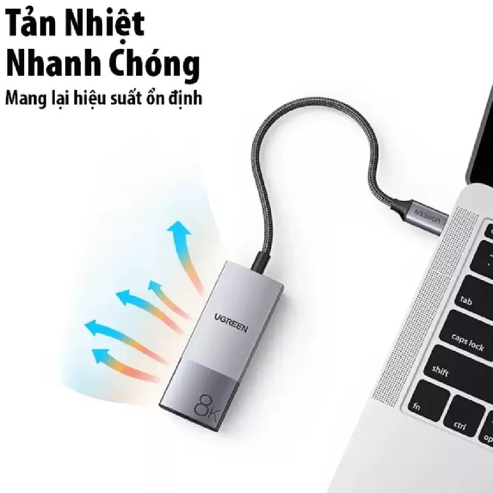 Cáp chuyển đổi Type C sang HDMI 2.1 8K@60Hz Ugreen 50338