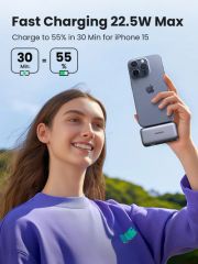 Sạc Dự Phòng Mini tích hợp đầu sạc type C 5000mAh 22.5W UGREEN PB503