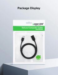 Dây nối dài USB 2.0 UGREEN US103 USB-A đực sang USB-A Cái nối dài dây sạc và truyền dữ liệu