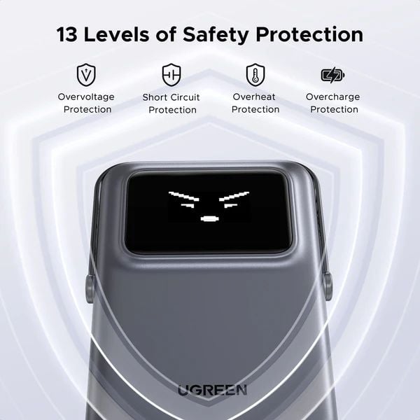 Pin Sạc Dự Phòng Không Dây Từ Tính 10000mAh UGREEN PB752
