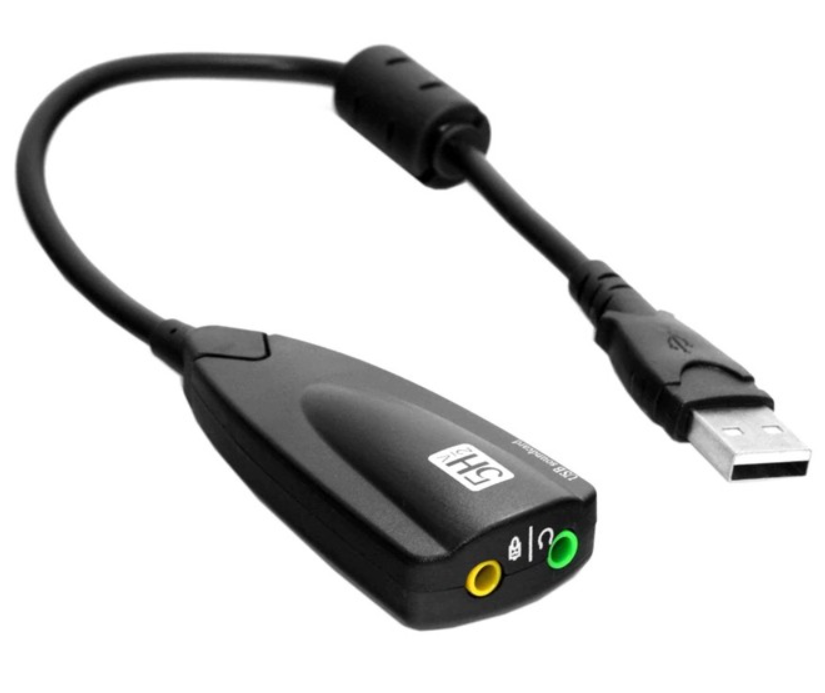 Cable USB Ra Sound Virtual 7.1 5HV2 Surround Sound Cho Máy Tính