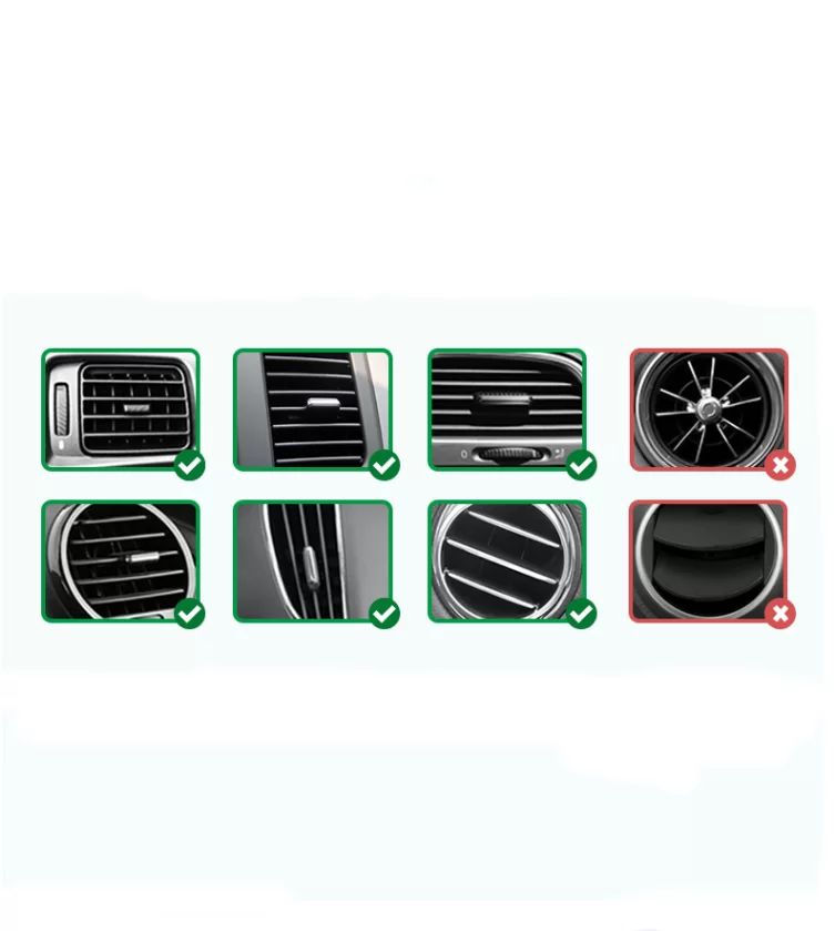Quạt mini cài khe gió điều hòa trên xe hơi cổng USB UGREEN LP436