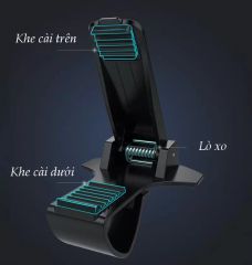 Kẹp giữ điện thoại UGREEN LP136 Sử dụng trên ô tô cho, tương thích điện thoại kích thước từ 4 đến 6.5 inch – Hãng phân phối chính hãng