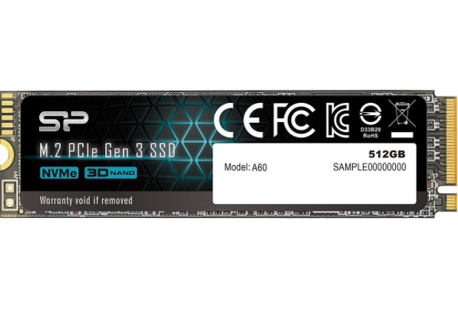 Ổ cứng SSD Silicon Power 512GB PCIe Gen3 x4 P34A60 SP512GBP34A60M28