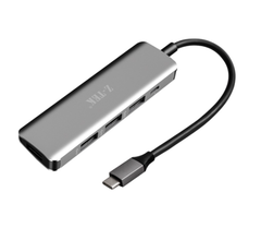 Bộ chia USB type C 1 ra 4 USB 3.0 ZTEK ZY318