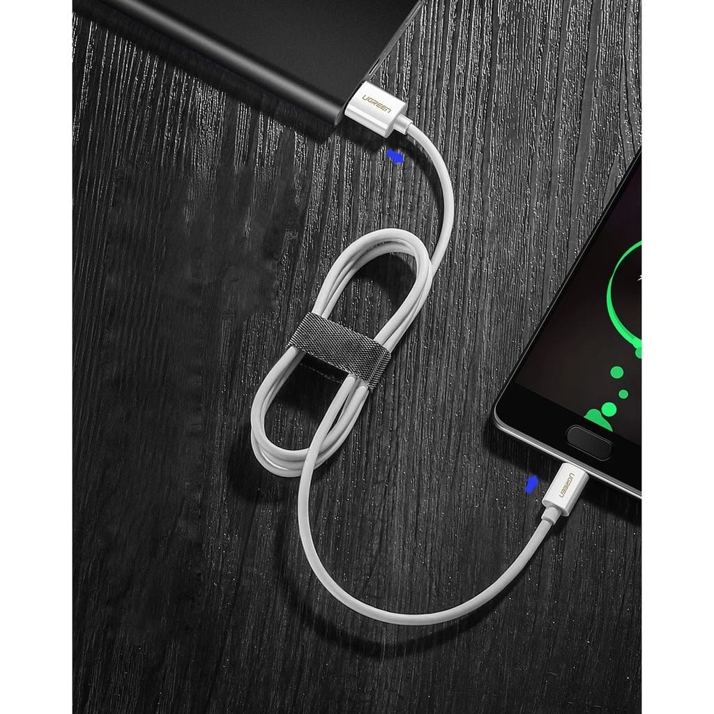 Cáp sạc Type C UGREEN US253 đầu vào USB-A sạc và truyền dữ liệu