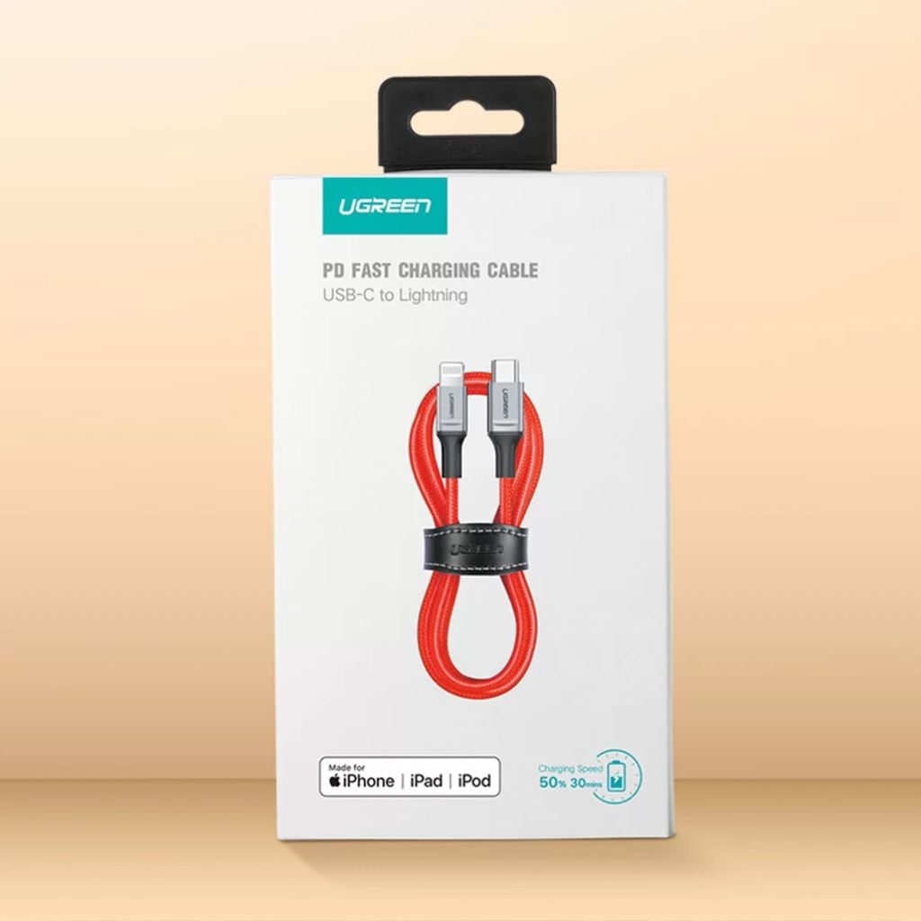 Cáp sạc nhanh Lightning Ugreen US298 – Sạc Nhanh, Truyền Dữ Liệu, 1M