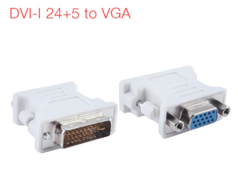 Đầu chuyển đổi DVI-I 24+5 sang VGA chân cái