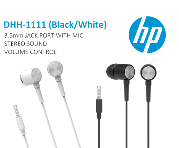 Tai nghe nhét tai Earphones HP DHH-1111 (đen)