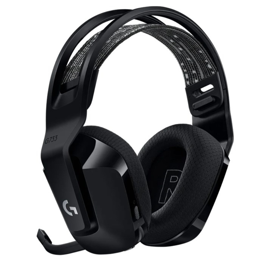 Tai nghe Logitech G733 LIGHTSPEED Wireless RGB Gaming Headset - Black 2.4GHZ (981-000867)