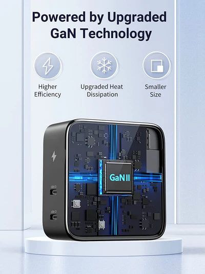 Củ sạc nhanh GaN Ugreen 100W – 2 cổng Type C