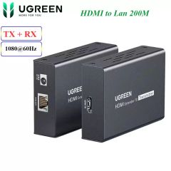 Bộ khuếch đại HDMI Ugreen qua cáp mạng RJ45 200M CM533