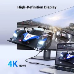 Hub Type C Ugreen 15596 100W PD, 4K@30Hz HDMI