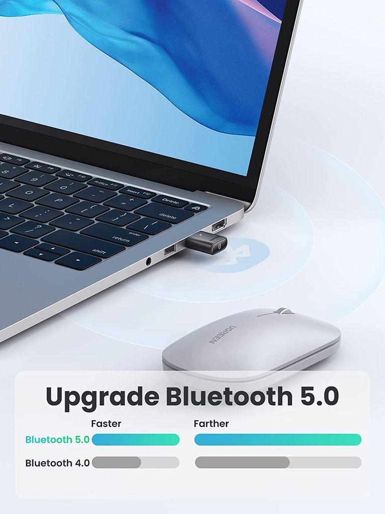 USB Bluetooth Ugreen 80889 – Thu phát Bluetooth 5.0