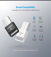USB Bluetooth Ugreen US192 hỗ trợ Qualcomm® aptX™