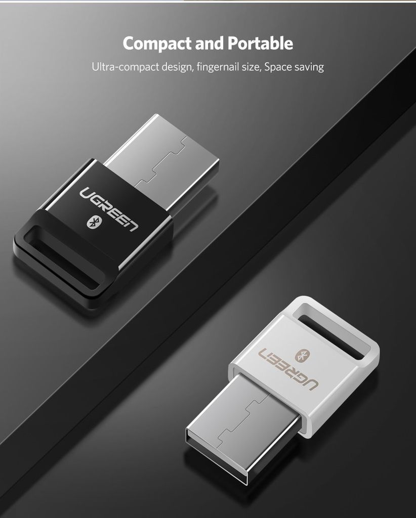 USB Bluetooth Ugreen US192 hỗ trợ Qualcomm® aptX™