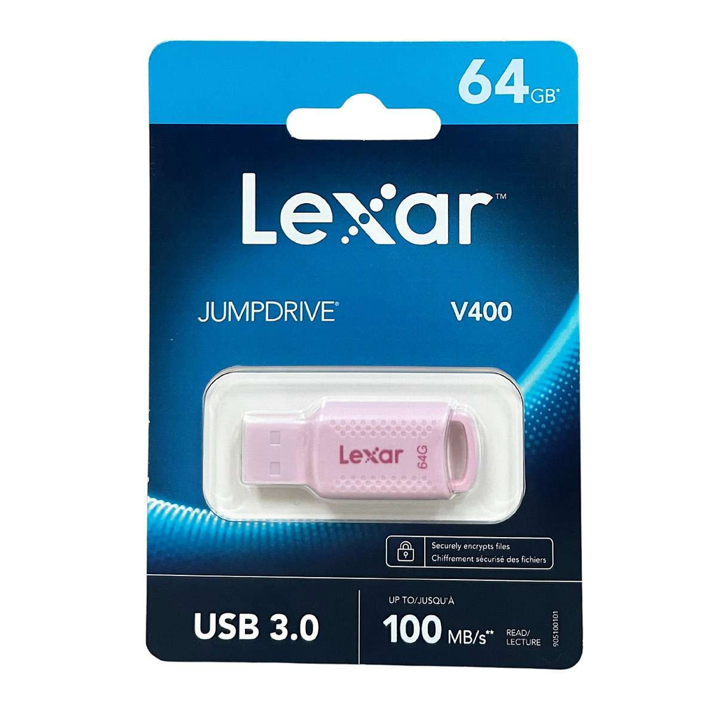 USB 3.0 LEXAR JUMPDRIVE V400 64GB [LJDV400064G-BNPNG]