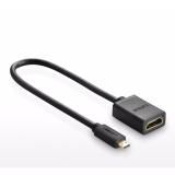 Cáp chuyển đổi micro HDMI đực sang HDMI cái dài 20cm UGREEN 20134