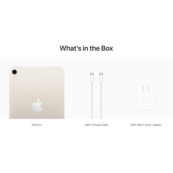 iPad mini 6 Wifi 256Gb - Starlight (MK7V3ZA/A)