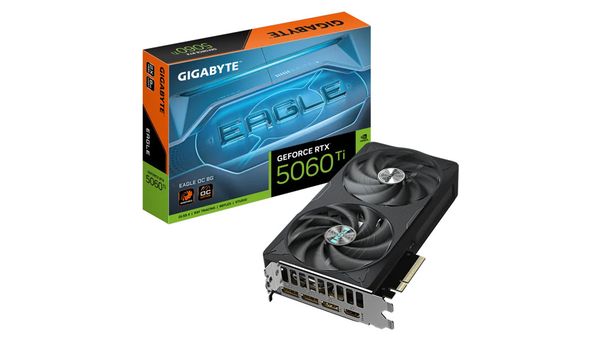 VGA Gigabyte RTX 5060 Ti Eagle OC 8GB GDDR7 (N506TEAGLE OC-8GD)