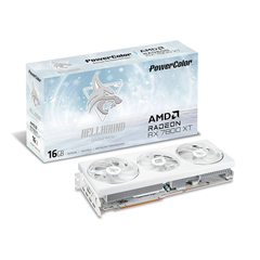 VGA PowerColor Radeon Hellhound Spectral White RX 7800 XT 16G OC GDDR6 RX-7800-XT-16G-L-OC-WHITE