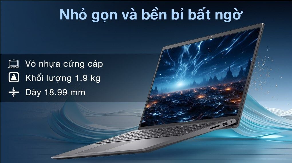 Máy tính xách tay Dell Inspiron 15 3520, i5-1235U, Ram 8GB, 512GB SSD, KYHD, Intel Iris Xe Graphics, 15.6