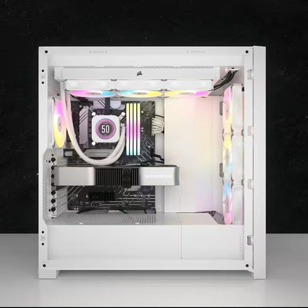 Tản nhiệt nước Corsair H150i ELITE LCD XT WHITE (CW-9060077-WW)