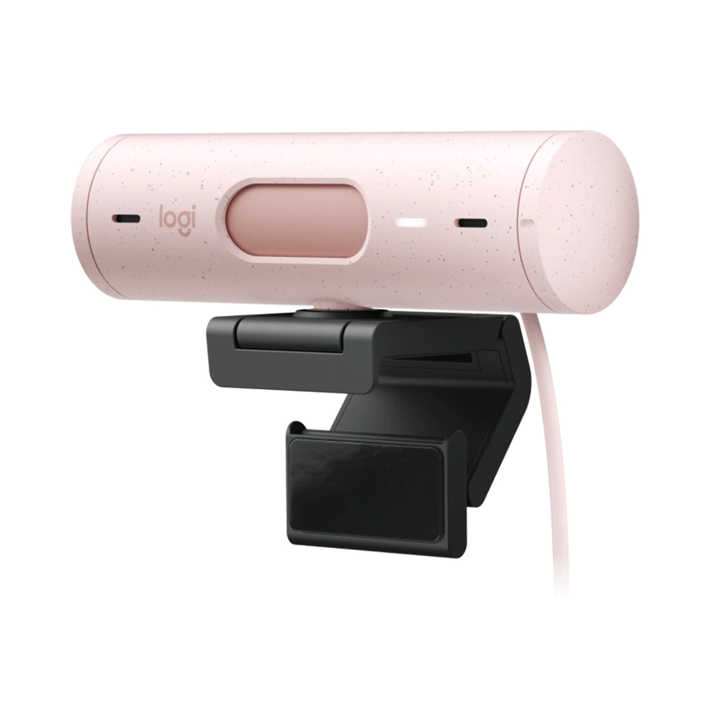 Webcam máy tính Logitech Brio 500 Pink 960-001433