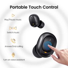 Tai nghe Bluetooth UGREEN 80311 – Âm thanh Hifi True Wireless chống nước IPX5 sạc 3 giờ nghe nhạc 18 giờ cổng sạc Micro USB