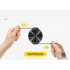 DÂY CÁP SẠC ĐIỆN THOẠI 3 IN 1 USB RA 3 CỔNG LIGHTNING/TYPE-C/MICRO 1.2M AP51-1200 PISEN