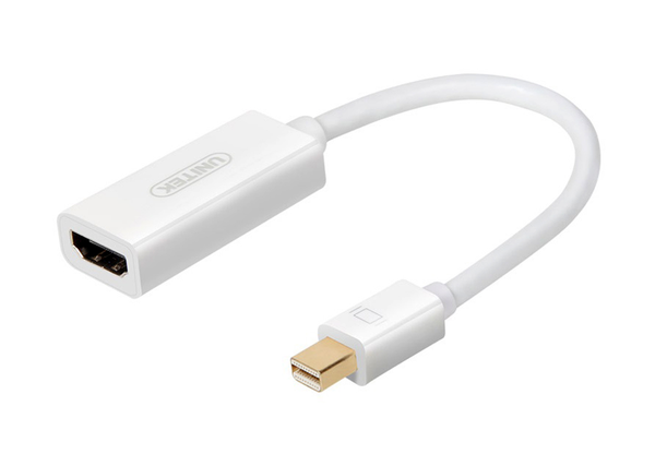 CÁP MINI DISPLAYPORT -> HDMI UNITEK (Y-6345WH)