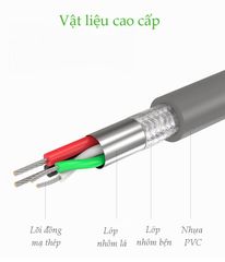 Dây cáp lập trình cổng COM USB 2.0 sang DB9 RS-232 UGREEN CR104