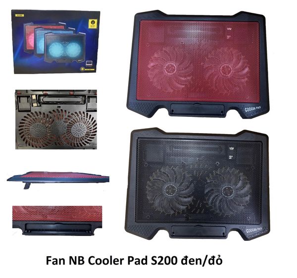 FAN NOTEBOOK COOLER PAD S200
