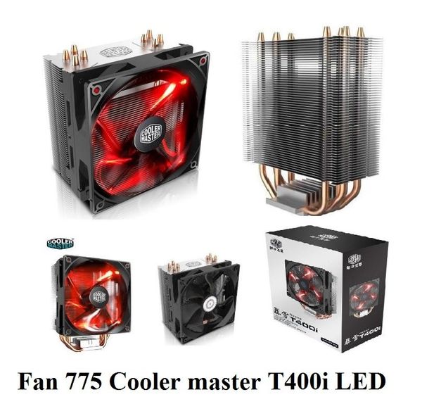 Fan 775 Cooler Master T400i Led