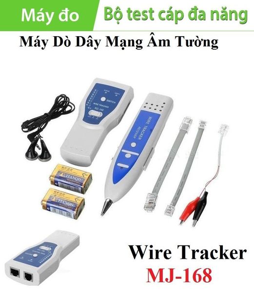 Wire Tracker MJ-168 (Máy Dò Dây mạng Âm Tường)