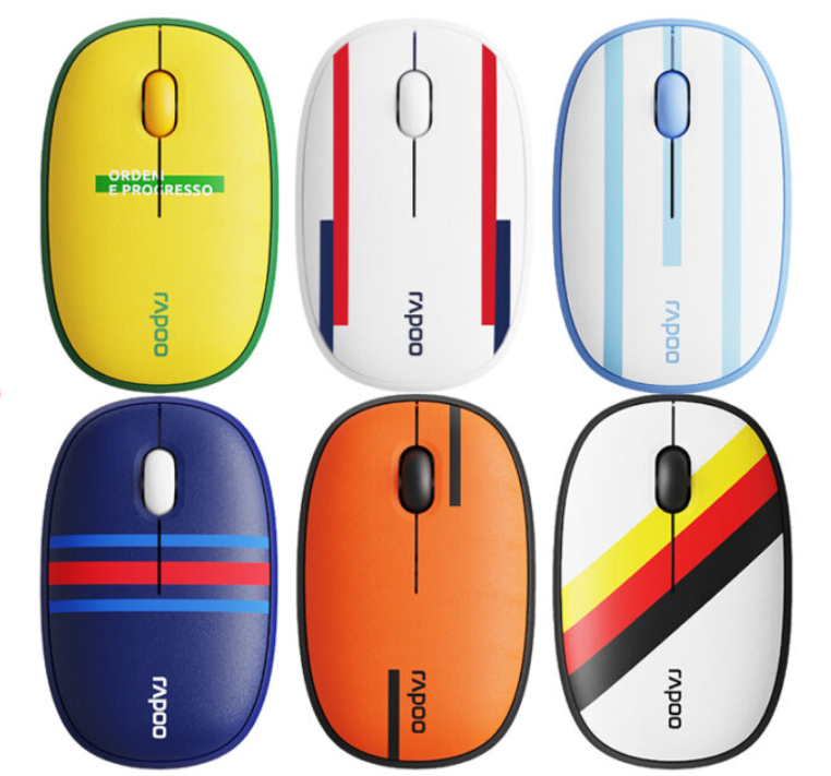 Chuột quang Rapoo đa kết nối M650Silent (Phiên Bản World Cup 2022) Netherland