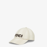  Mũ Nữ Fendi Pequin Canvas Baseball Cap 'Beige' 