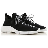  Giày Nữ Prada XY Knit Sneakers 'Black White' 
