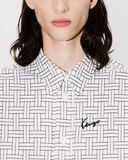  Áo Kenzo Weave Shirt 'White' 