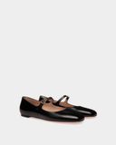  Giày Nữ Bally Ballyrina Flat 'Black' 