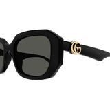 Kính Gucci GG Sunglasses 'Black' 